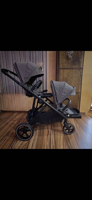 Cybex Gazelle S с две летни седалки и подарък кошница