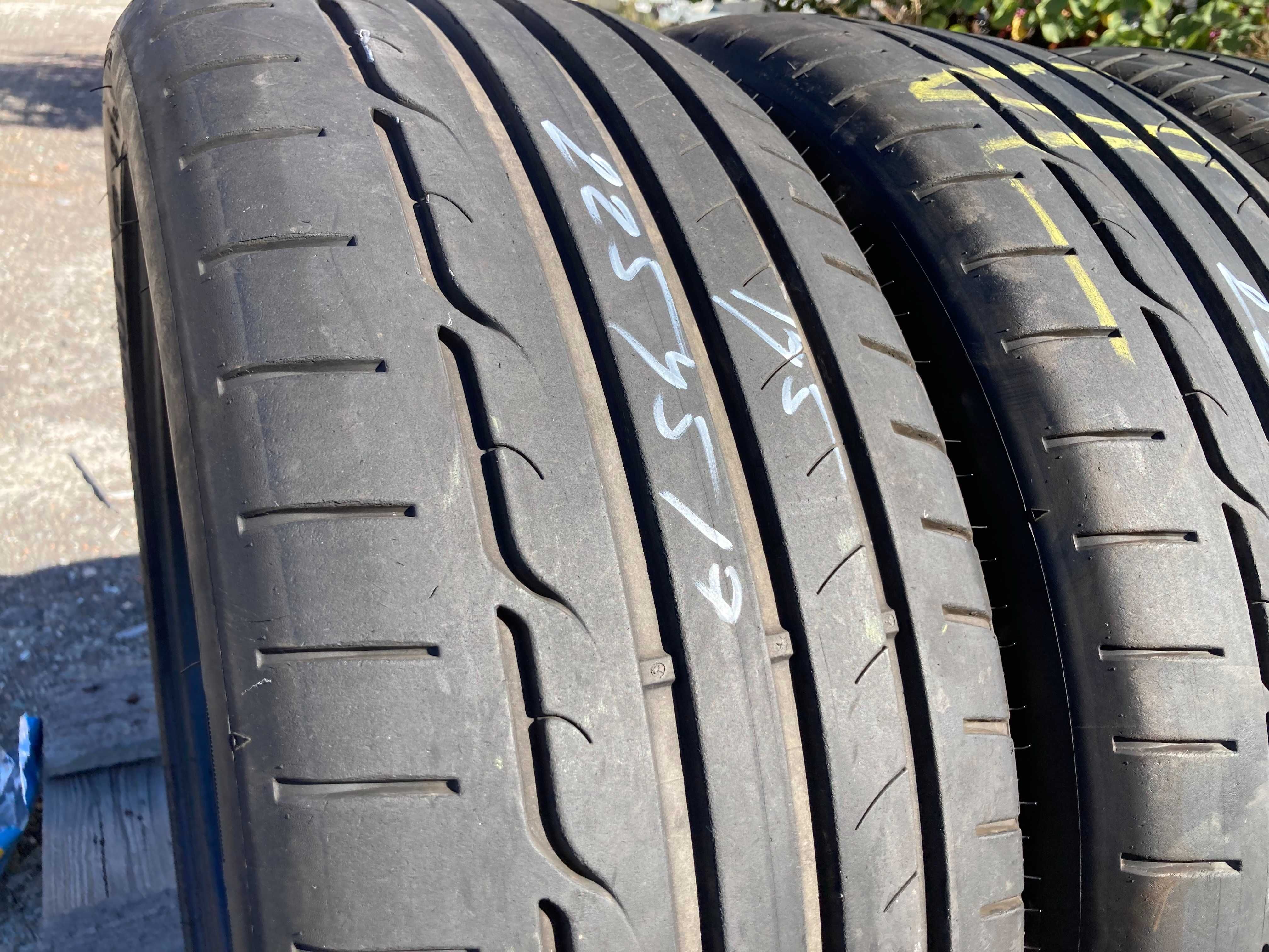 225/45/19 Dunlop Sport Maxx RT 96W XL 6,5мм и 7,8мм