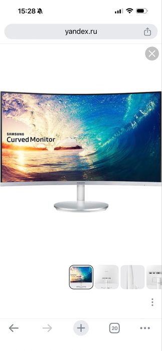 Продаю монитор Samsung C27F591FDI