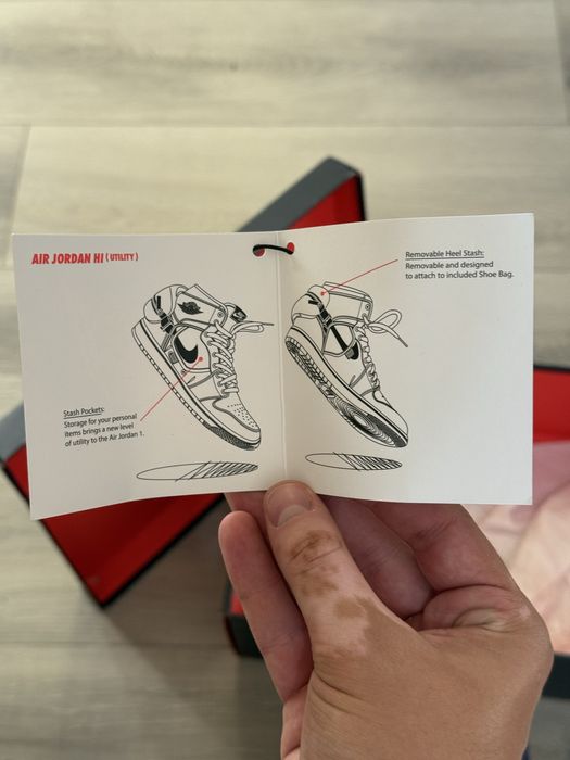 Jordan 1 Utility editie limitata