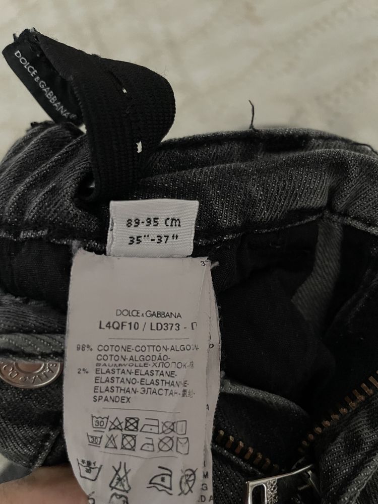 Jeans DOLCE GABBANA băiețel 89-95 cm