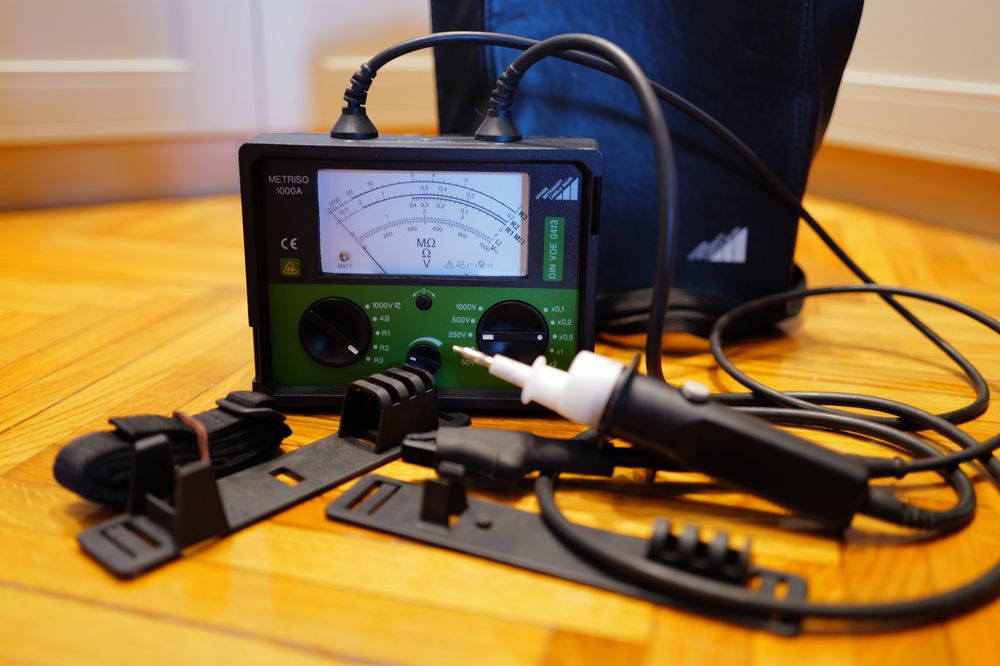 Tester rezistenta izolatie Gossen Metrawatt metriso 1000a 400MQ