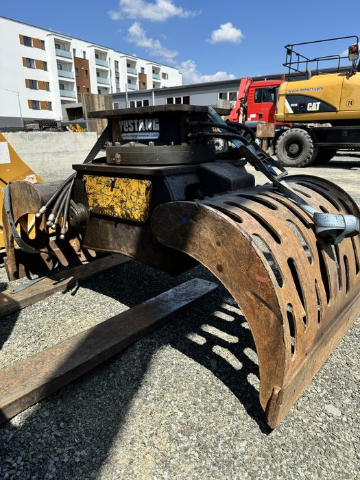 Graifer hidraulic rotativ MUSTANG GPR 1500 pt exavatoare 17-23T