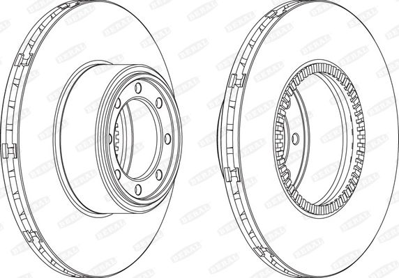 disc frana iveco daily iv platou / sasiu daily iv caroserie 2006-2025