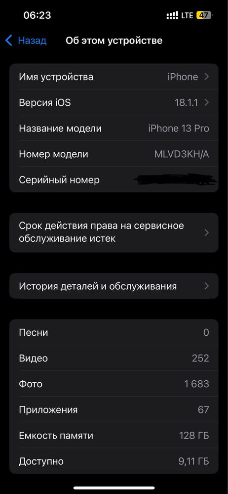 Iphone 13 pro 128gb