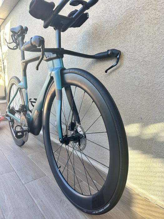 Orbea Ordu M20Li, contratimp/triatlon, marime M, DI2, duraace, pe disc