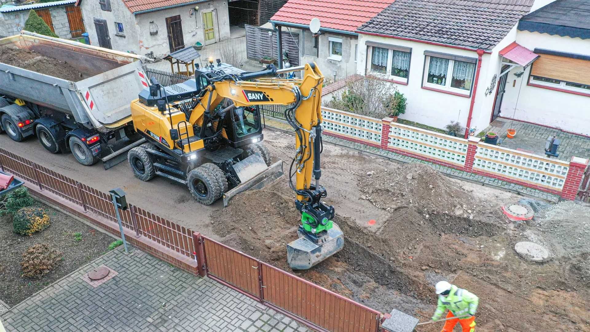 Экскаватор SANY SY 155 W I5 / 2025 года hyundai Shantui Liugong