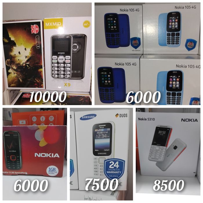 Кнопочный телефон Nokia. Кнопочные телефоны