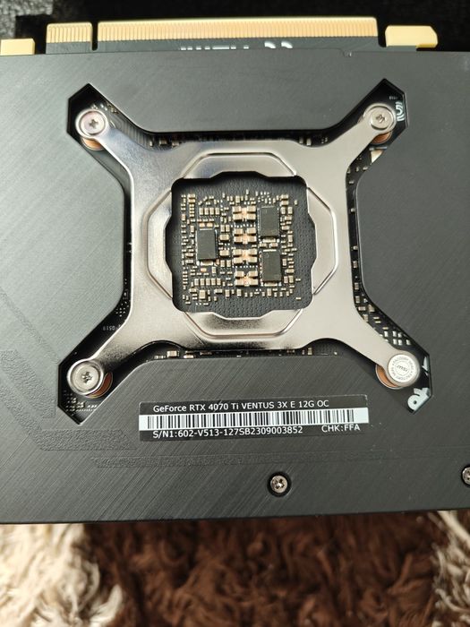 Msi Rtx 4070 Ti Ventus 3x 12Gb 192Bit GDDR6X