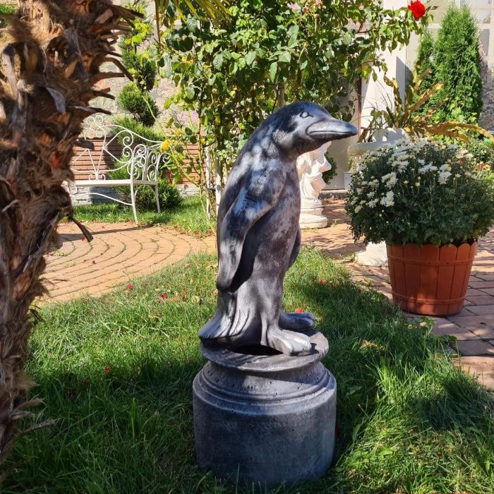 Statueta gradina,Pinguin,ornament de gradina,statue gradina