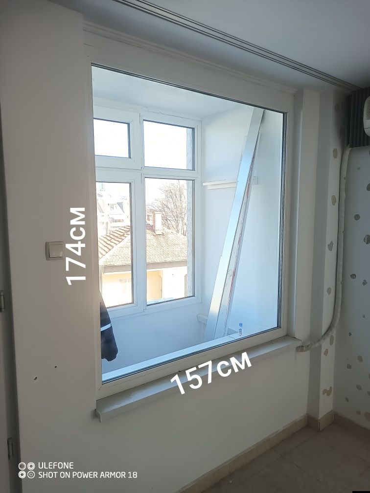 PVC  прозорец фикс