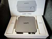 Amplificator stereo cu streamer WiiM AMP Pro, Wi-Fi 6, Dark Grey