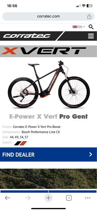 Bicicleta electrica Coratec x-vert pro E-bike