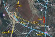Proprietar vand 25.000 mp teren hale in Tureni, nod rutier A3