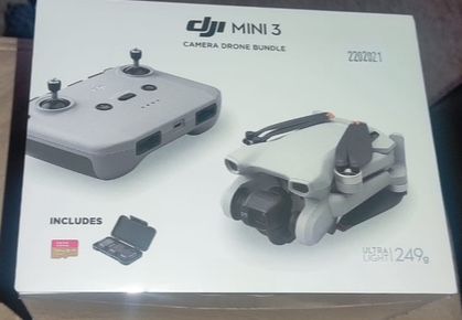 Drona DJI 3 Mini noua sigilata