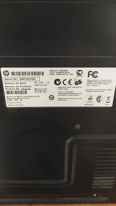 цветен лазерен принтер HP CP3525n