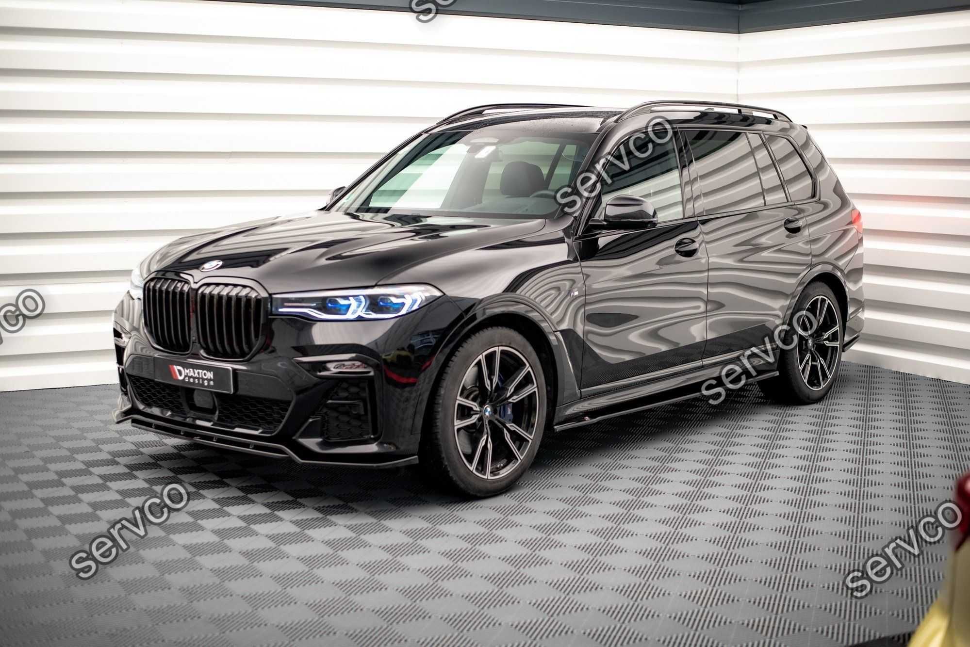 Praguri BMW X7 M G07 2018- v1 - Maxton Design