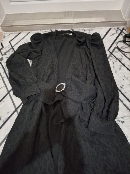 Манго къса черна рокля