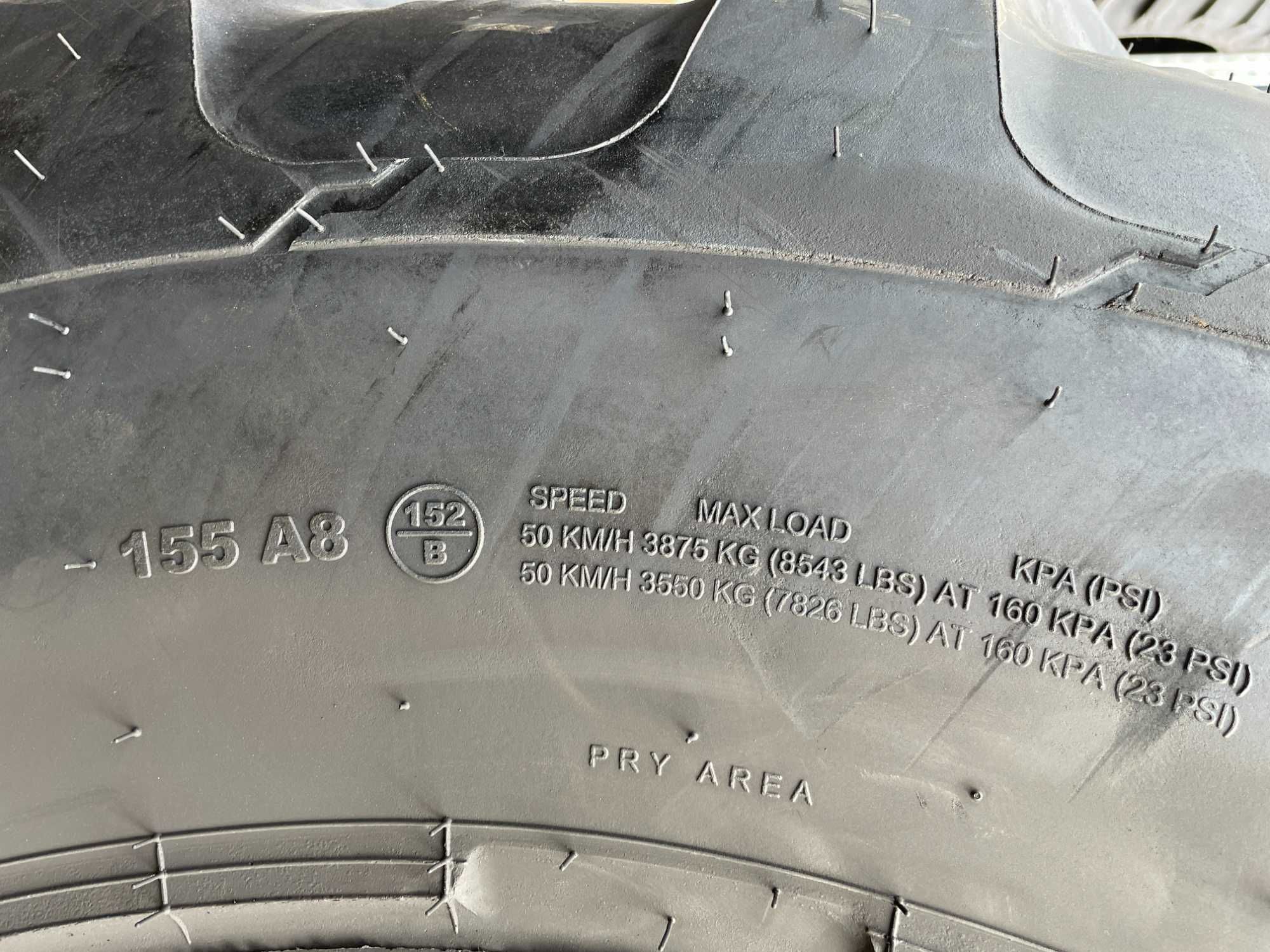 580/70R38 Anvelope noi de tractor spate cu garantie Cauciucuri