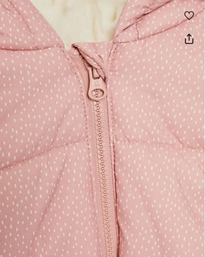 Бебешко яке и екип benetton