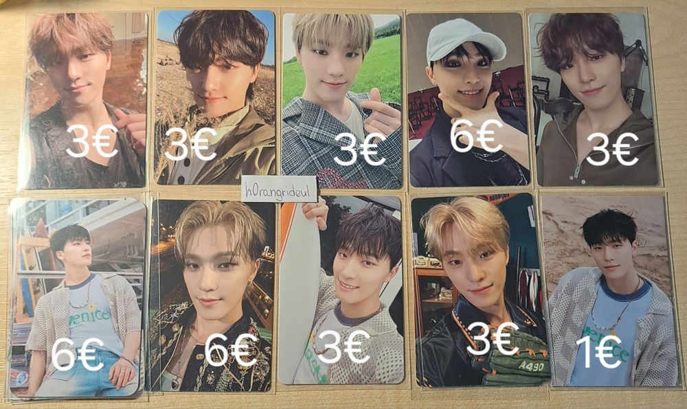 официални kpop картички Txt The boyz Boynextdoor Seventeen