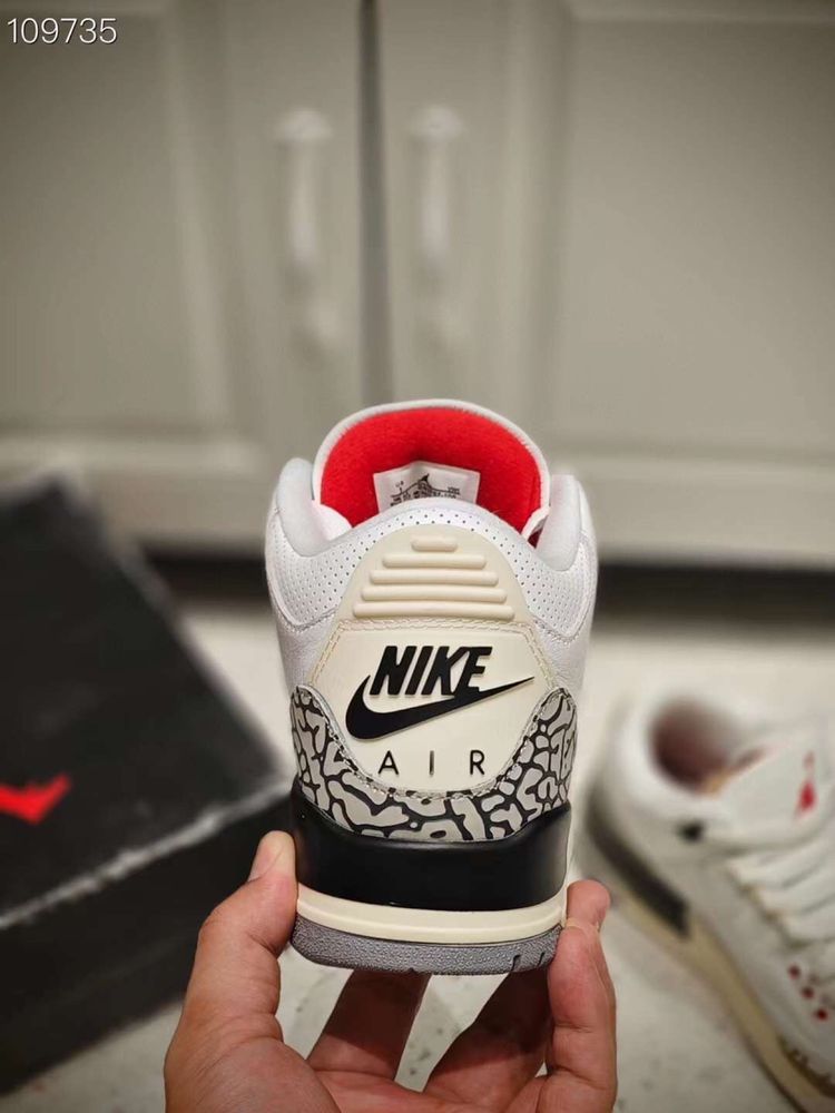 Air Jordan 3 Retro White Cement Reimagined Black Kanye West