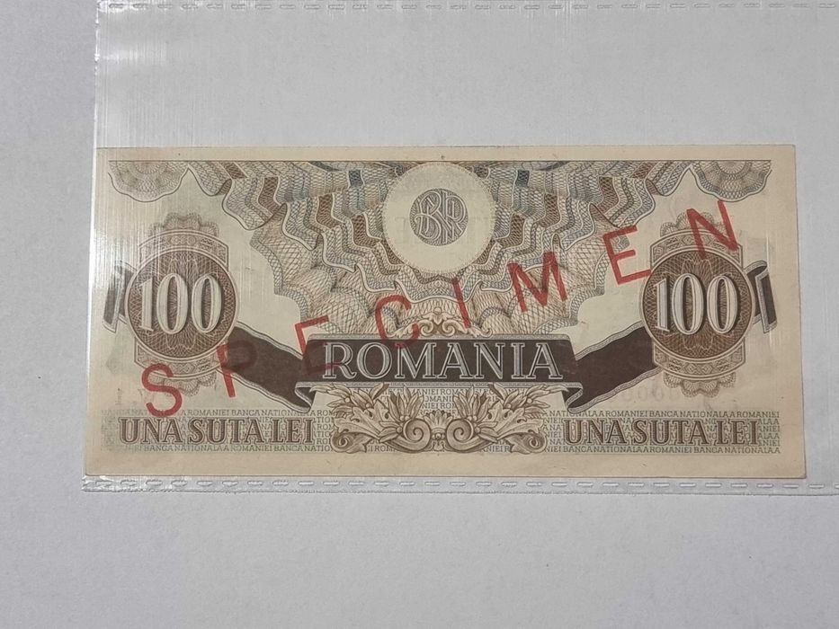 SPECIMEN! Colectie 8 bancnote romanesti vechi FOARTE RARE SPECIMEN UNC