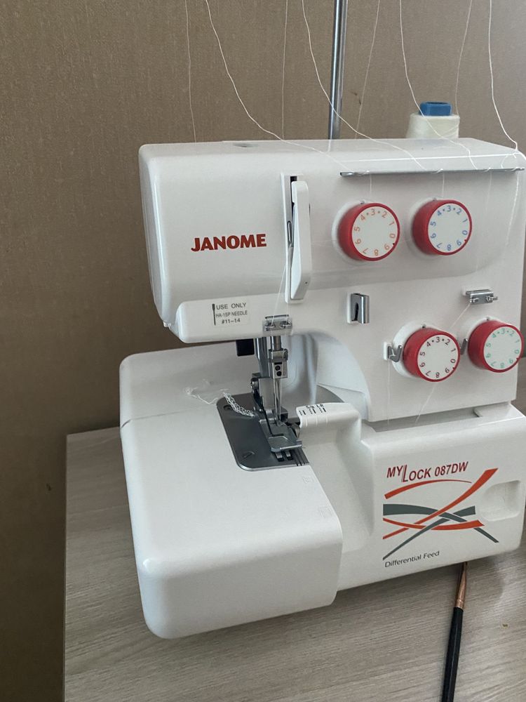 Оверлок janome my lock 087dw