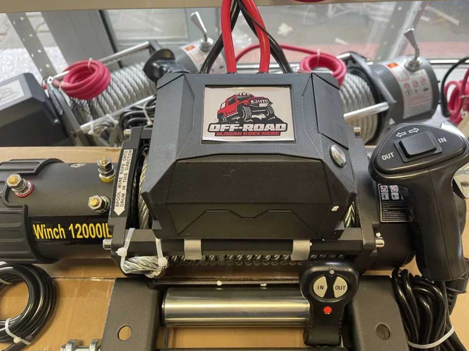 Troliu electric 12V,troliu platforme 6.2tone,13500lbs,nou cu factura