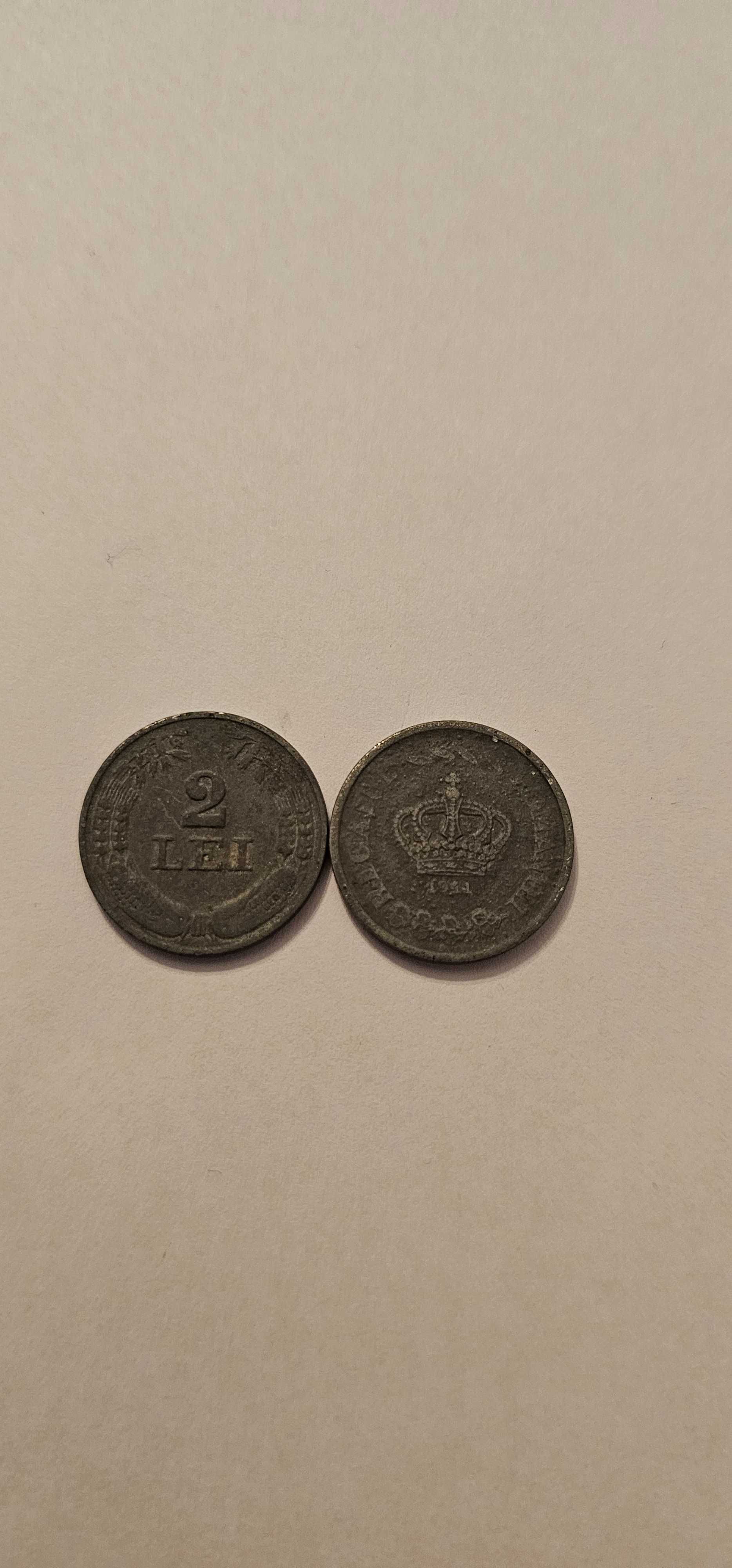 Moneda 2 Lei 1941 - Regatul Romaniei