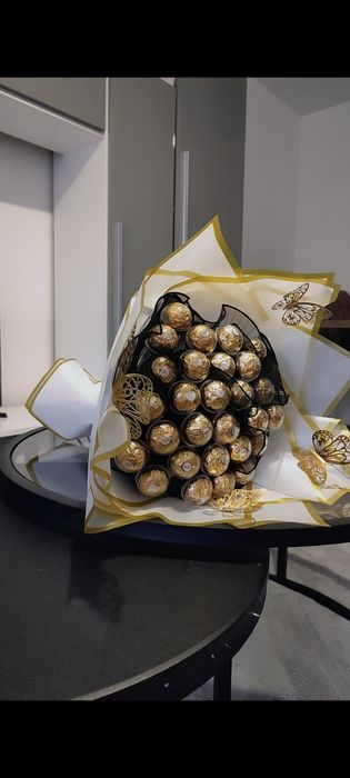 Buchet din boambe Ferrero Roche