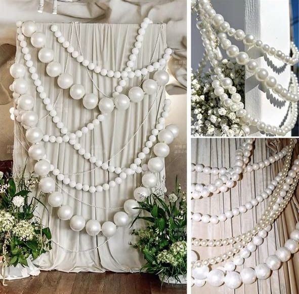Шары в виде жемчуга для оформления торжеств и мероприятий