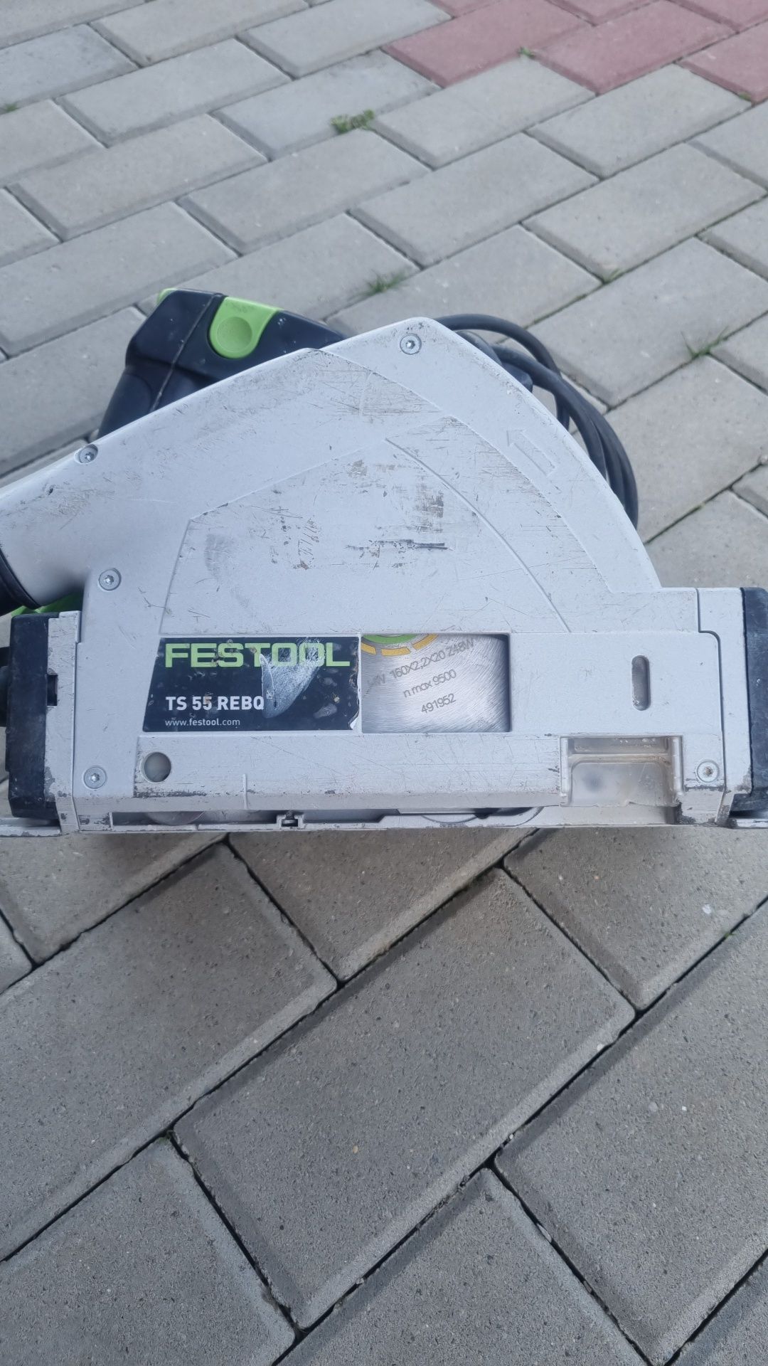 Circular FESTOOL ts 55 rebq