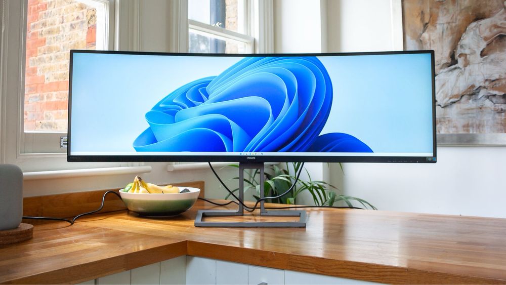 Монитор Philips 49" 498P9Z Curved 1800R, 165Hz 5120x1440 (32:9)