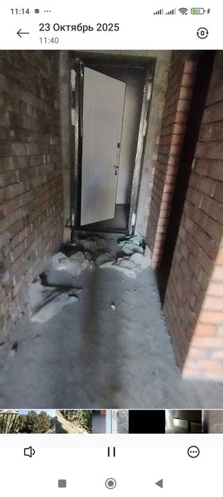 Квартира коробка своя 30м² Ташкент на панельном