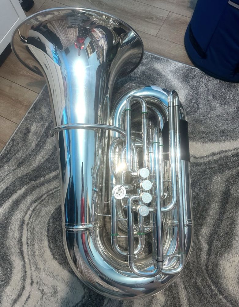 Tubă Wessex Prokofiev 6/4 – Bb – Argintie – 2024 – Stare excelentă