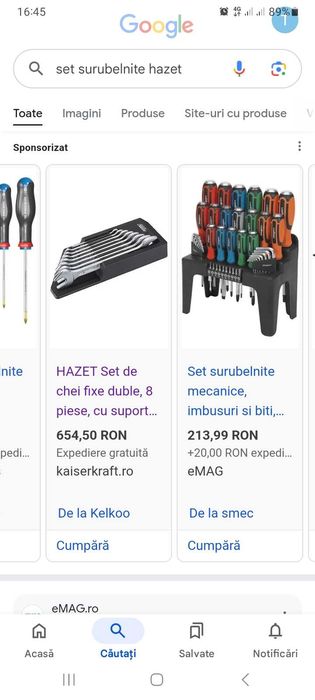 Chei combinate si cotite marca HAZET diverse nr