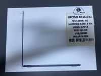 Macbook Air 2022 M2 8GB RAM 256 SSD 100% Baterie