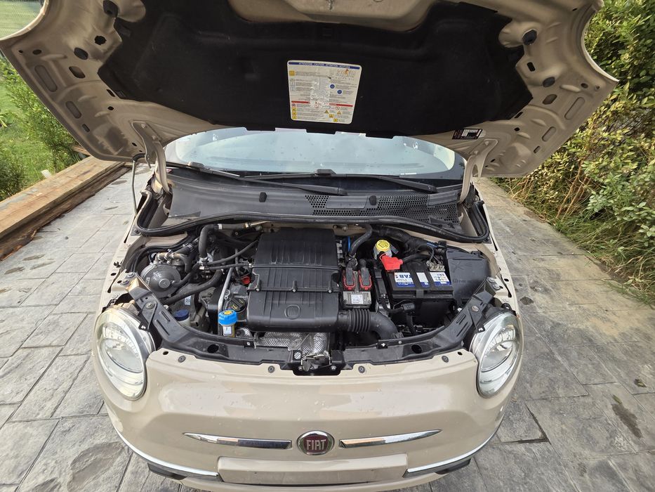 Fiat 500 gaz+ benzina