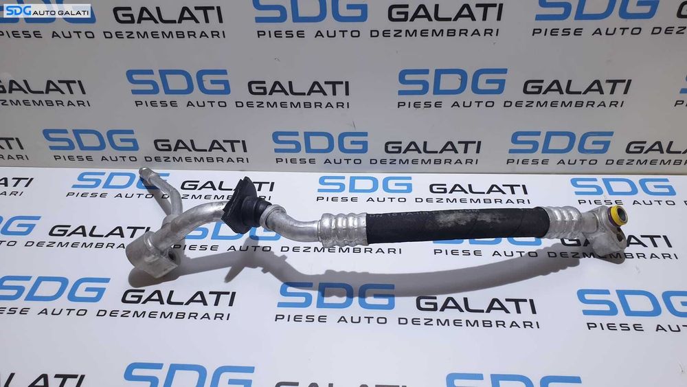 Furtun Conducta Compresor Radiator AC Aer Conditionat Clima Volkswagen Touareg 7L 3.0 TDI BKS BUN CASA CASB CASC CATA 2003 - 2010 Cod 7L6820743F