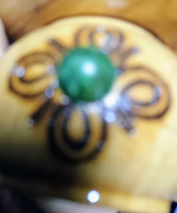 Оригинален свещник ръчна изработка с инкрустации