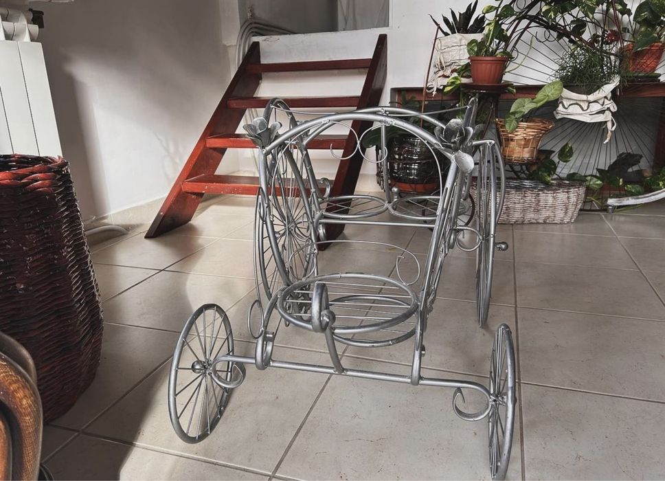 Цветарници от ковано желязо