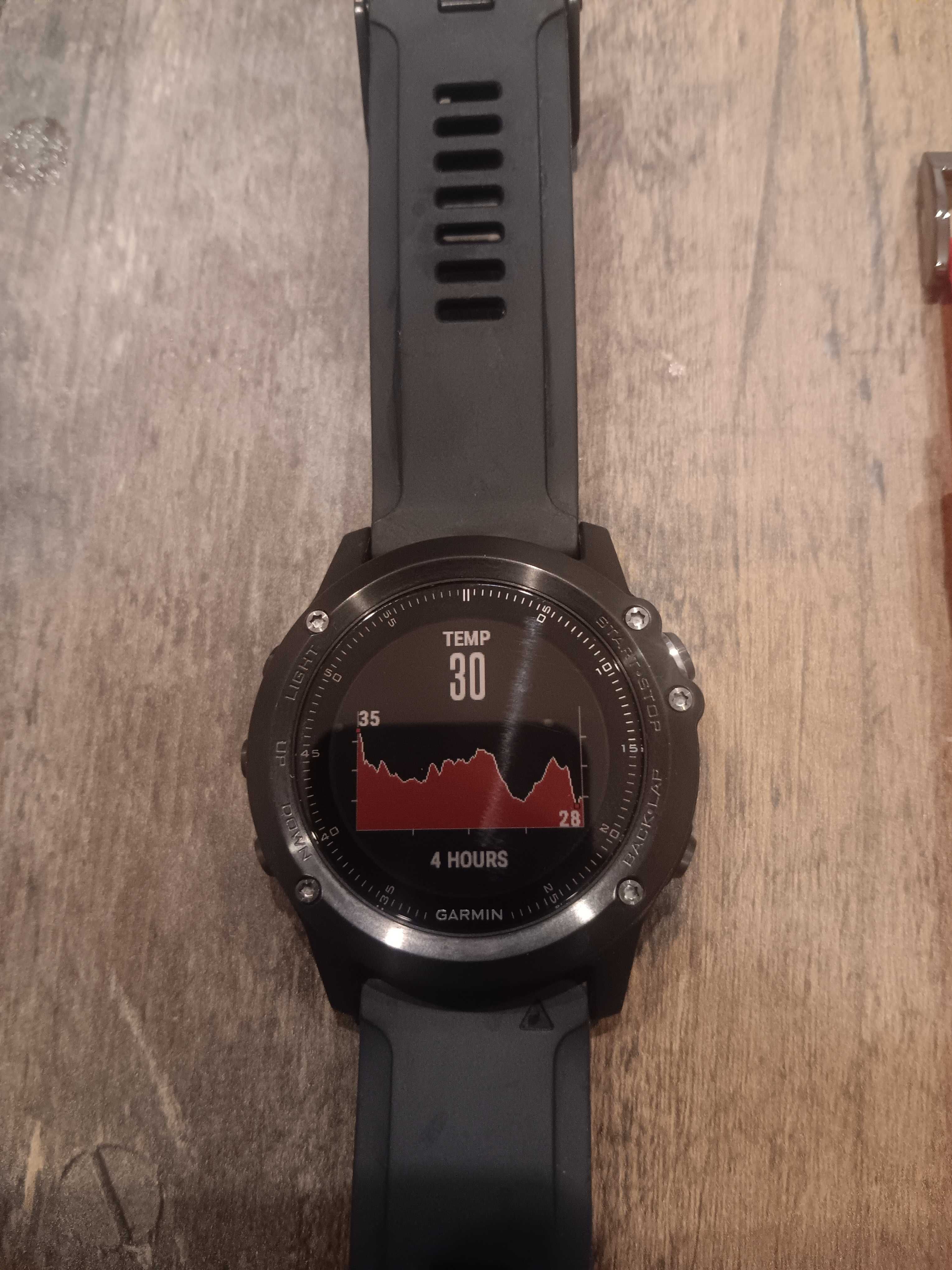 GARMIN FENIX 3HR Sapphire Edition50mm