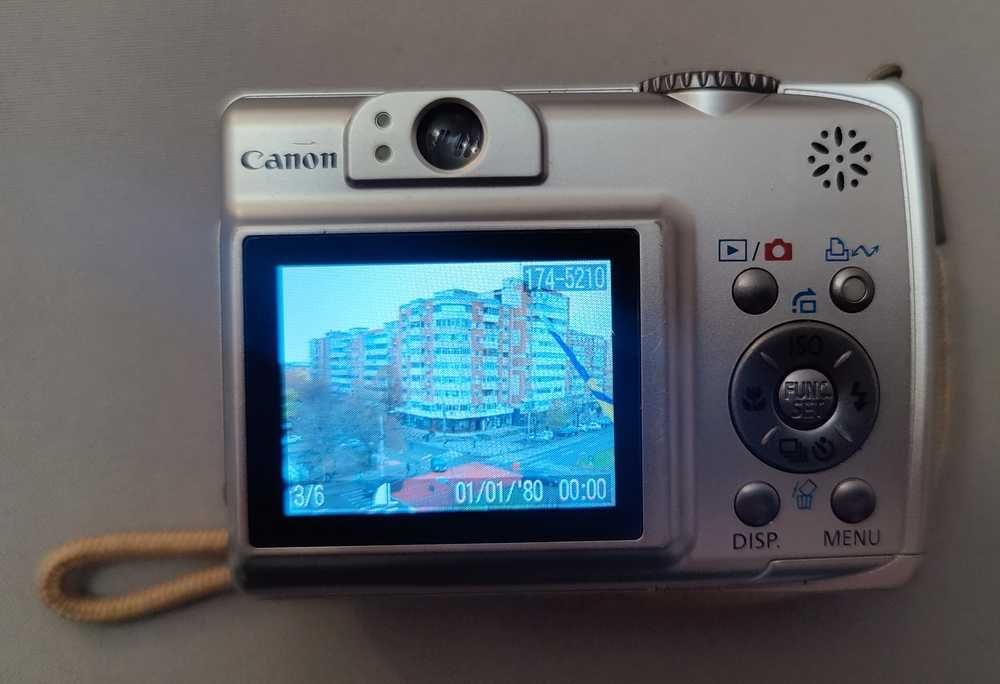 Canon PowerShot A550, 7.1MP, zoom 4X