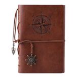 Agenda stil nautic format A6 150 pagini coperta din piele artificiala