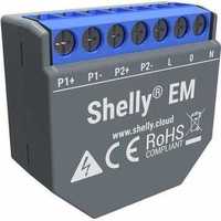 SHELLY EM egy de fază debitmetru și controller