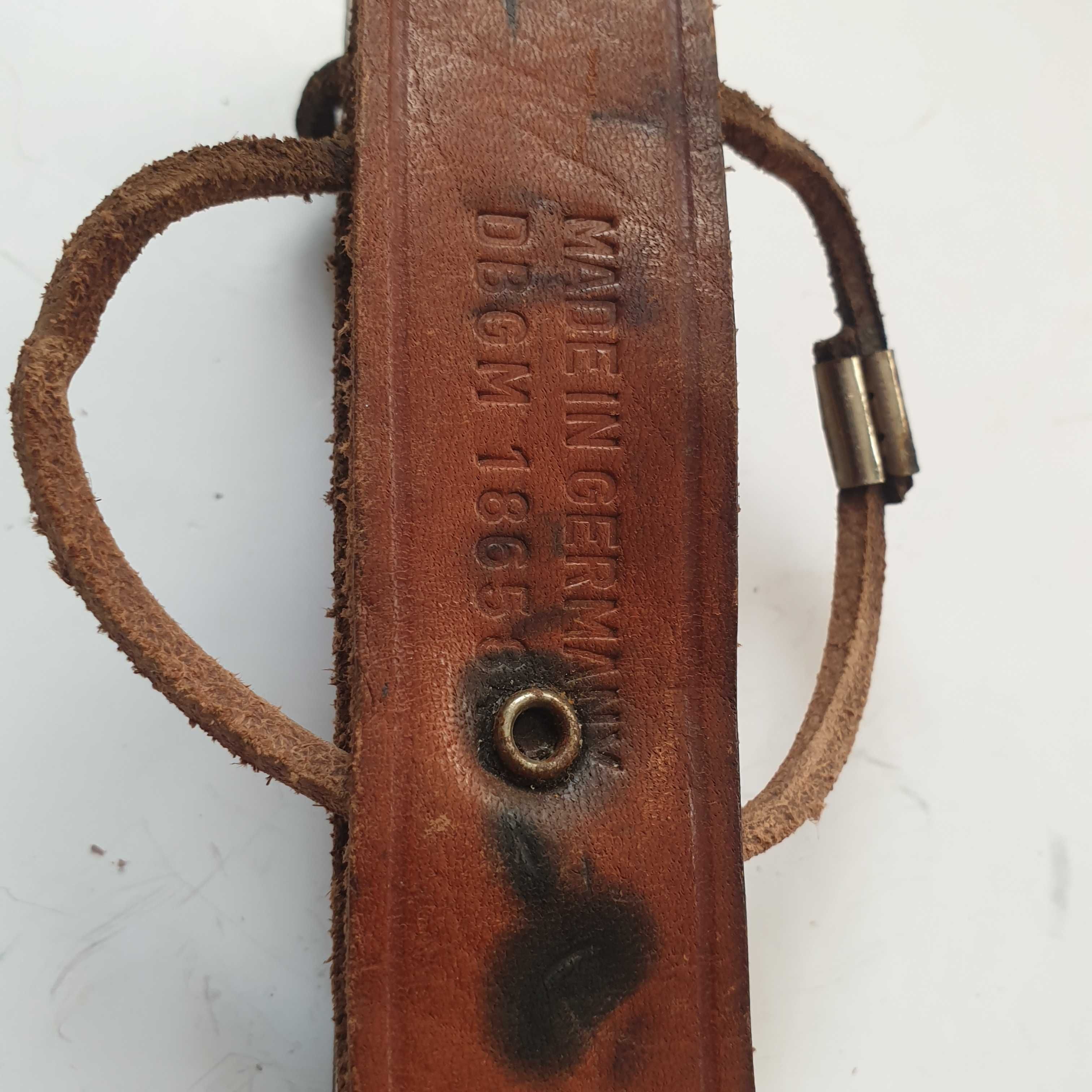 Стар нож PUMA Germany 1967година, 6397, с кожена кания