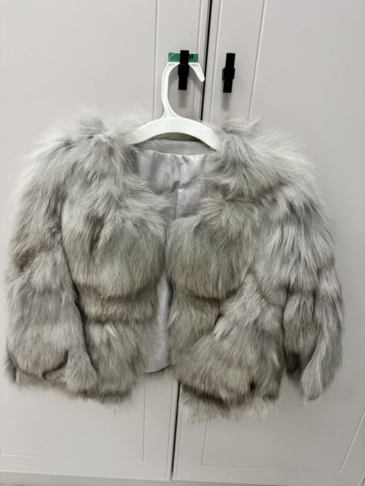 Blana naturala gri S