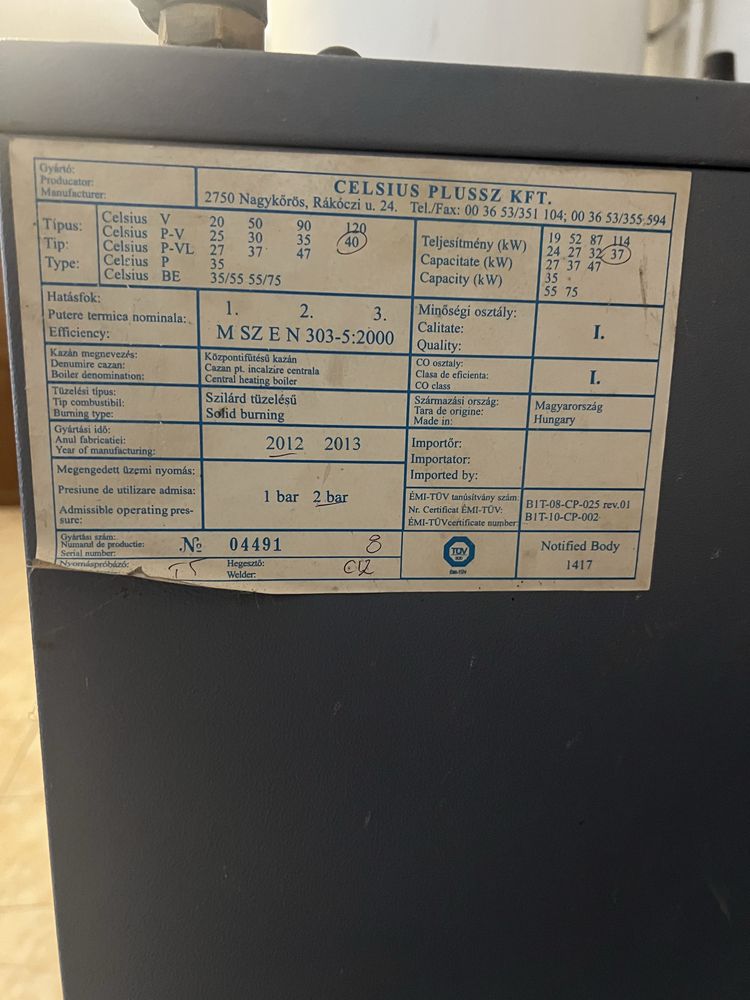 Sistem complet de încălzire pentru casă ~150 mp utili