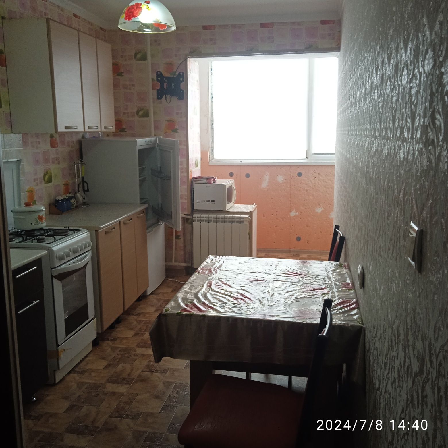 1 ком. квартира, 5- мкр 20- дом, возле море, чистая, wi-fi.